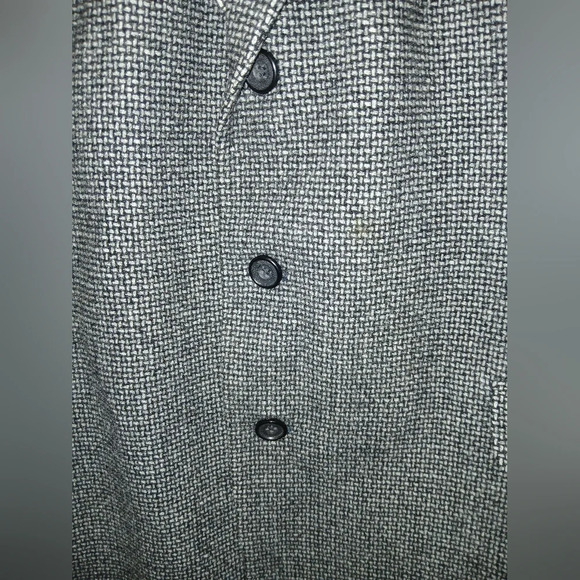 GIANFRANCO RUFFINI men's 46 R cashmere blend herringbone blazer Italy - Picture 4 of 13